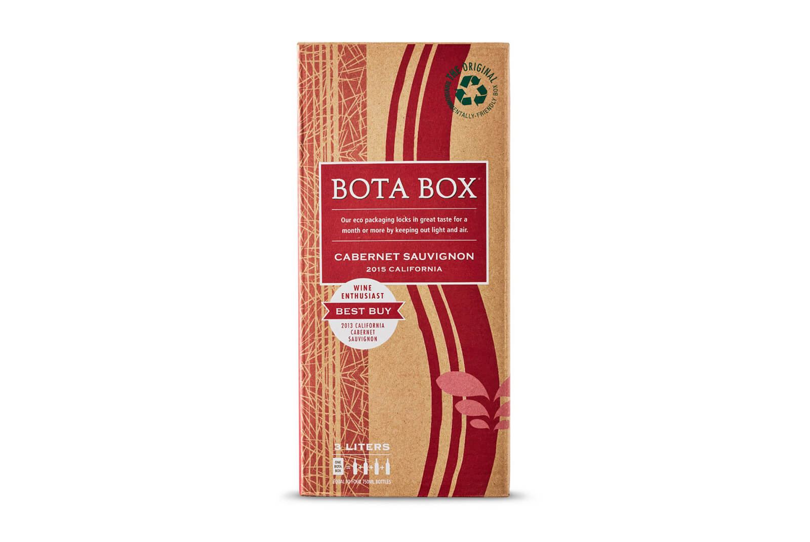 image of Bota Box wine packaging design
