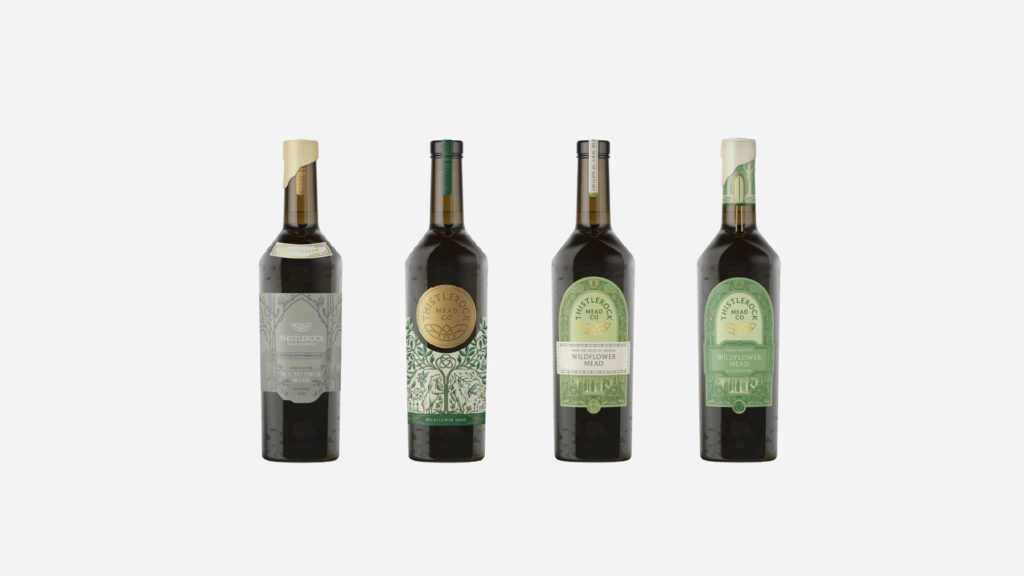 Thistlerock mead packaging concepts